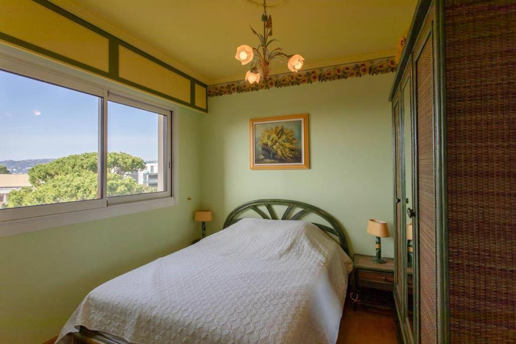 A6- 2 Bdr Incredible Sea View - Ac, Garage & Terrace Apartment Antibes Luaran gambar