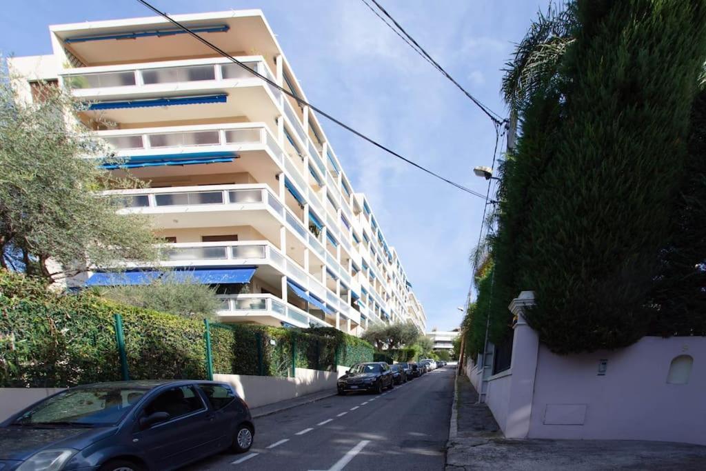 A6- 2 Bdr Incredible Sea View - Ac, Garage & Terrace Apartment Antibes Luaran gambar
